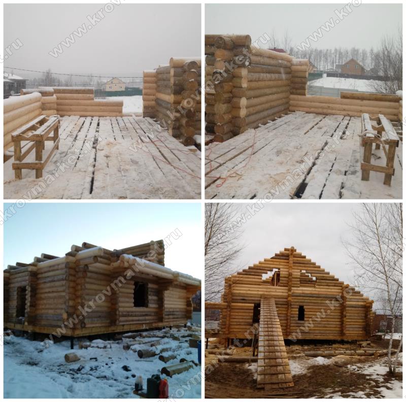 достройка деревянного дома 